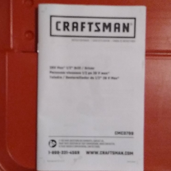 NWOT Craftsman Drill/Charger Set - Picture 8 of 13